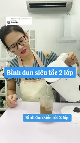 Trả lời @Bình Quang Phương Bình đun siêu tốc 2 lớp #giadungphuclong #giadungtienich #samono #binhdungnuoc #binhsieutoc #amsieutoc #nhabep #salegiuathang 