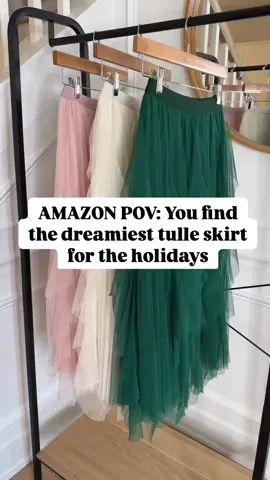 Amazon POV: You find the dreamiest tulle skirt for the holidays!😍💃🏻.. on my Amazon st0refront (Lisa123Marie)  Perfect for a Christmas party + wedding event + date night + brunch with the girls and more! Direct URL: https://amzlink.to/az0kFBImuADts #christmasoutfit #partyoutfit #christmasparty #tulleskirt #holidayparty #weddingguestoutfit #weddingguest #datenightoutfit #motojacket #holidayoutfit #fallwedding #winterwedding 