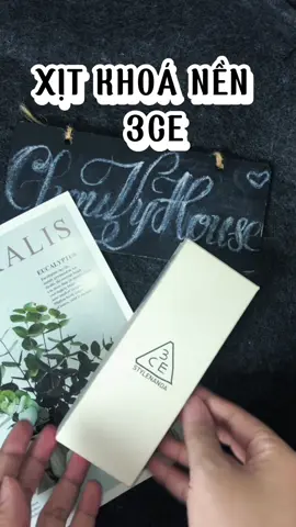 XỊT KHOÁ NỀN 3CE #ChauVy #Chauvyhouse #Cosmetic #Xitkhoanen3ce #Khoamakeup3ce #3CE