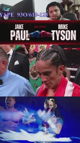ROBO DEL AÑO - ESTA PELEA ESTUVO MUCHO MEJOR QUE LA DE TYSON #BOX #miketyson #jakepaul #serrano