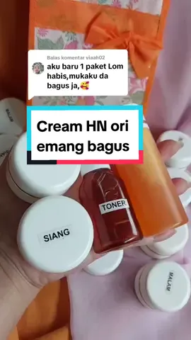 Membalas @viaah02  Cream HN Ori emang bagus bgt kk wajah jadi cerah alami✨🥰 #cream #hnoriginal #creamwajah #hn #original #cantik #skincare #kecantikan #viral #murahbanget #viraltiktok #skin #capcut #shopmaster #wibgajian #fyp #fypシ゚viral  #fypage #foryoupage #foryourpage #fypdongggggg #ExtraTrafficSession #CuanTanpaBatas #promoguncang1111  #gebyarbelanjanovember 