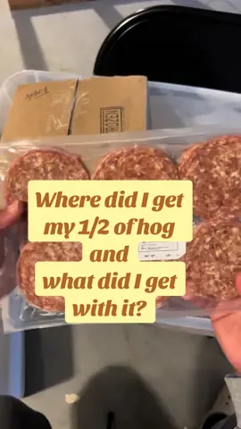 Replying to @Kasha Smith Here is the information, hopefully it helps. Never been a gate keeper, if you cant find the info in the video its probably in the comments or the info is coming soon in another video. #hog #pig #pork #pastureraised #pastureraisedpork #localfarm #supportlocalfarmers #buyinbulk #grocerysavings 