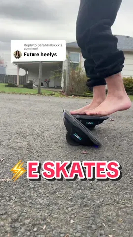 Replying to @SarahHillsxxx these are totally future heelys!! one of the Coolest product ive found!! #tiktokshopfinds #tiktokshopdeals #tiktokshopblackfriday #tiktokshopcybermonday #Tech #electricscooter #electricscooters  #cooltech #zuums #hoverboard