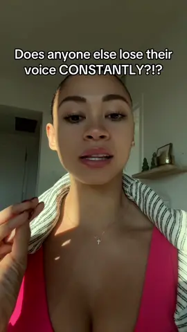 Y’all am I the only one that loses their voice CONSTANTLY?!? #voice #losingyourvoice #vocalchords 