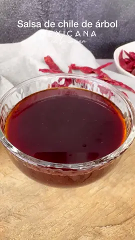 Receta de salsa de chile de arbol.  Pon a calentar aceite @Aceite Canoil para dorar ajo. Luego retiras, dorad rapido los chiles de arbol y licuas con todo y el aceite, mas dal y agregas mas aceite. Asi de facil  tienes una deliciosa  salsa. Con cariño gio  . . . . #salsa #salsapicante #Receta #recetasfaciles #recetastiktok #ad 