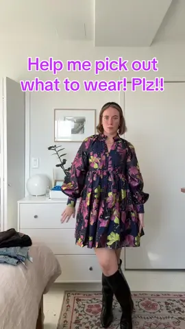 Please chime in with your thoughts on what i should wear to see Kacey Musgraves tonight - I have 2 hours before I need to leave!!! 🙏🏻🙏🏻🙏🏻 #kaceymusgraves #OOTD #fitcheck 