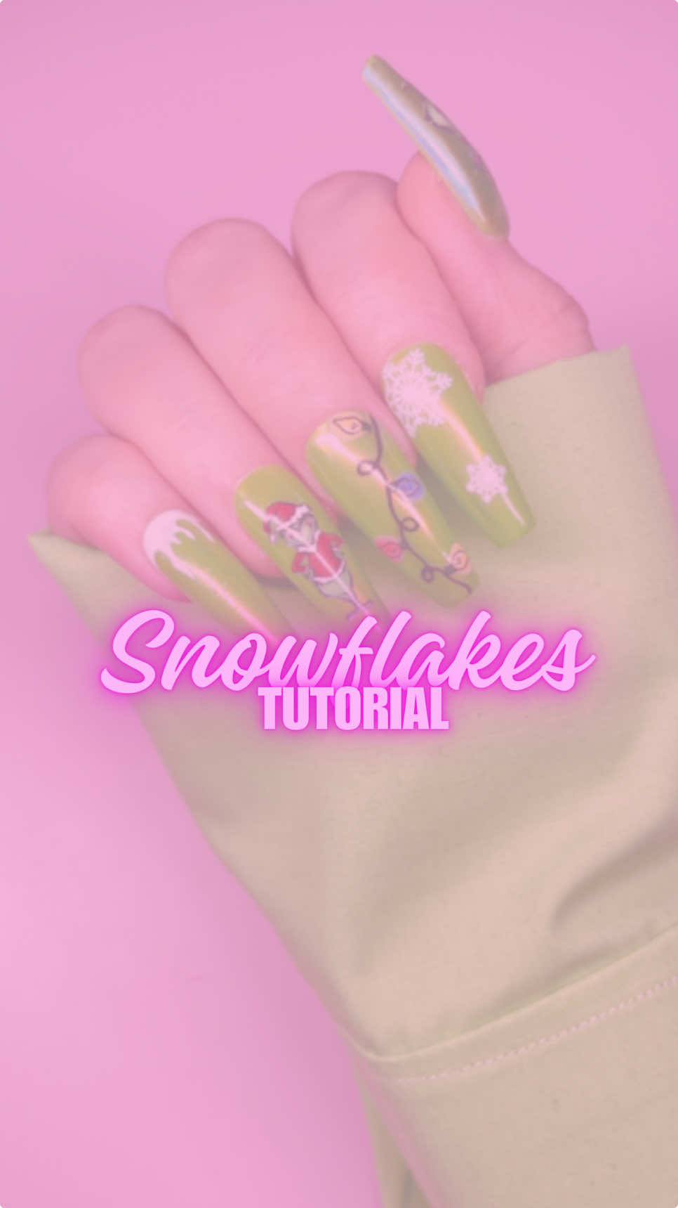#candynailsuk #nailstutorial #christmasnails #winternails #grinchnails #easynails #simplynails #nailbegginer 