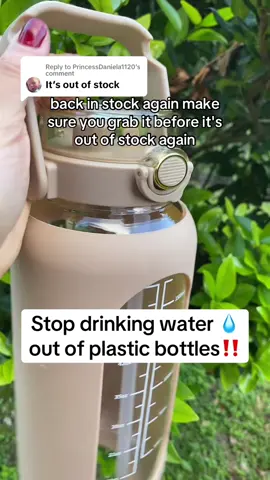 Replying to @PrincessDaniela1120 run before it sell out again‼️ ##winsa##64oz##glass##water##bottles##with##straw##half##gallon##Large##motivational##Water##bottle##with##time ##marker##sports##Water##bottles ##silicone##sleeve##andgo##Handle##lid##water##Jug##for##Gym##workout##fall ##glass##botella##agua##cilindro##vidrio ##motivacional##gym##dia##hora