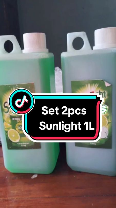Set 2pcs Sabun Cuci Piring SUNLIGHT 1000ML #sunlightmurah  #sabuncucipiringsunlight  #sunlight1000ml  #sunlight1liter  #cuantanpabatas  #tiktokmademebuyit  #gebyarbelanjanovember 
