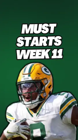Week 11 MUST START RBs for Fantasy Football #fantasyfootball #Week11 #nflfantasy #underdogpicks #underdogfantasy #fyp #nfl #fantasyfootballadvice #underdog