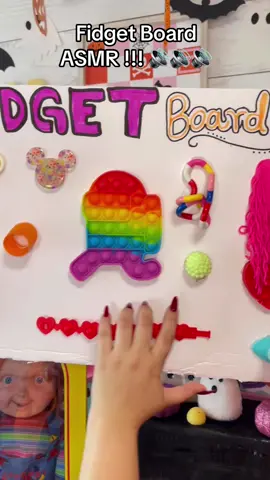 FIDGET BOARD ASMR !!! 😂😱🎉🔊✨ #foryou #funny #like #fidgettoys 🤪