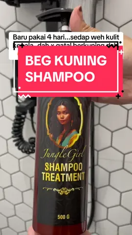 Replying to @Syah Dl Koranggg !! cepat stok terhad tau. betul2 nak order tekan beg kuning boleh cod #shampoojunglegirl #shampootreatment
