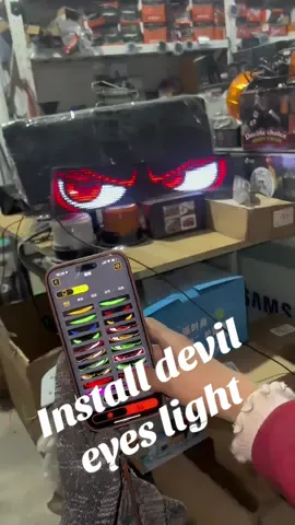 How to install devil eyes windowsheld lights#car #carlover #truck #trucks #trucker #caraccessories #led #leddisplay #ledpanel #ledscreen #ledlight #fyp #viral_video #bus #auto #automotive #cargadgets #cargoodthing #carlovers #blazexel 