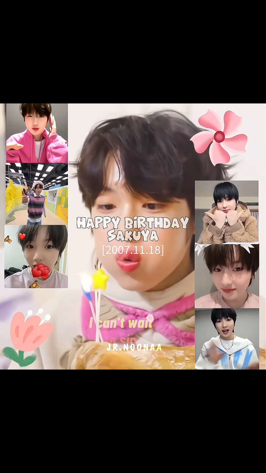 For Sakuya's Birthday [24.11.18]💓 Second time celebrating your birthday. You are a good, sweet, adorable child and spread happiness. May you achieve what you want, get lots of love from the people around you and be successful with wishie, you deserve it! Sehat selalu ya adek, jaga makanannya biar pipi mochimu tetep ada🫶 Happy sweet seventeen Sakuppang! 🥳💞✨ #sakuya #사쿠야 #nctwish #엔시티위시  #sakuyabirthday #듀듀듀_사쿠야생일축하한다는뜻 #サクヤ幸せでいてね @official_nct 