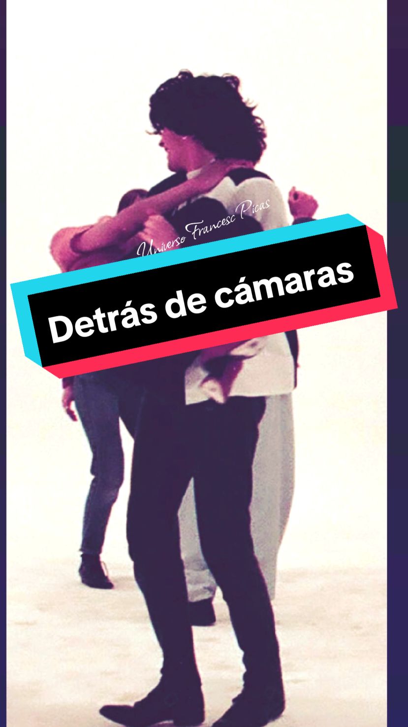 Fotos del detrás de la grabación del video oficial 