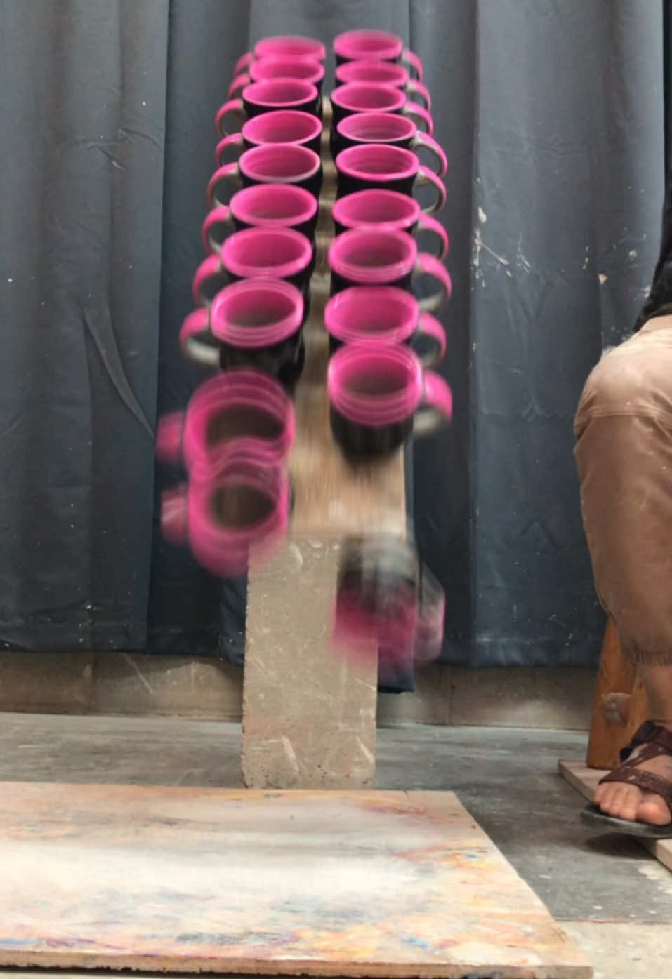 Day 239 in row, my daily pottery meditation. 🔊 