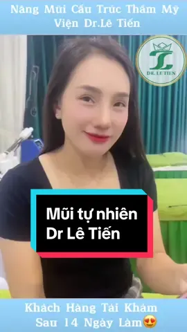 Mũi tự nhiên sau 14 ngày, nhẹ nhàng, sang choảnh cho khách hàng #xuhuong #bacsiletien #drletien #tmvdrletien #nangmui #taibienthammy 