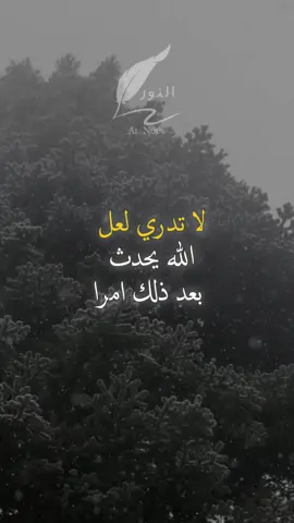لا تدري لعل الله يحدث بعد ذلك امرا #اقتباسات #حكمة #خواطر #اكسبلور #نجاح #علم_النفس #تطوير_الذات #كلام_من_ذهب #اطمئن #اقتباسات_عبارات_خواطر #تحفيزات_إيجابية #اللهم_صلي_على_نبينا_محمد #fyp #explore #viral_video #psychology #motivation