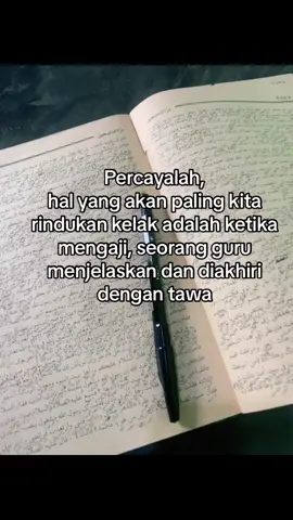 Aku akan sangat merindukan moment itu kelak ☹️ #quotesoftheday #santri  #fyp 