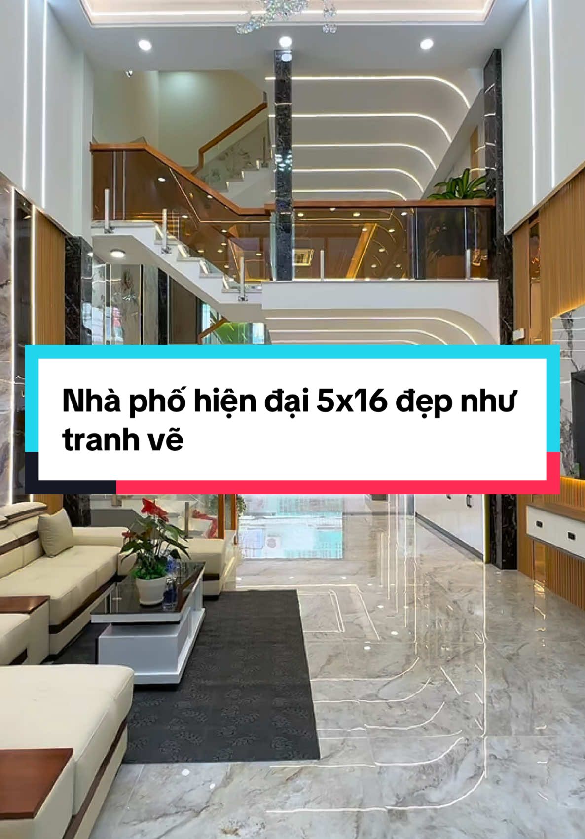 Nhà phố hiện đại 5x16 đẹ như tranh vẽ#nhadatthanhtam #bannhagovap #batdongsan #kimcuong #bannha #nhapho #saigon #kientrucnhadep #bannhaquan12 
