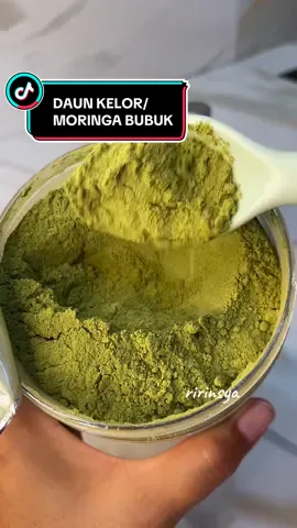Daun kelor bubuk praktis tinggal seduh #daunkelor #daunkelorbubuk #moringa #moringapowder #moringabenefits #moringabubuk #cuantanpabatas #gebyarbelanjanovember 