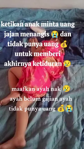 ya Allah cukupkanlah rezeki buat keluargaku 🤲#sedih#seorangayah