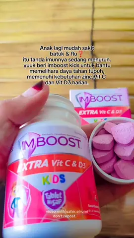 yang sayang anak,wajib stok vitamin ini ya💜 #vitaminanak  #imboostkids  #imboostkidstablethisap  #vitamindayatahantubuh  #vitaminanaksehat 