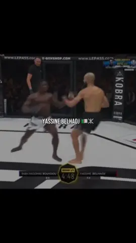 INCROYABLE KO DE L’Algerien Yassine Belhadj #algerien #dz #kabyle #mma 