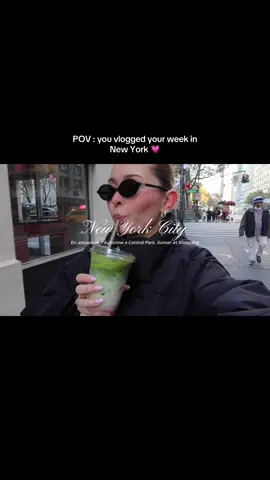 New York City’s vlog 💗🌳 it’s live now on YT ! #newyork #youtubechannel #aesthetic #frenchyoutuber #Vlog #fallinnewyork 