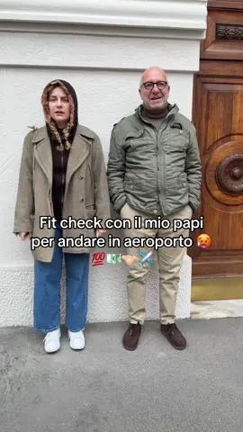 Come faremmo senza la Marisa🧍🏼‍♀️🧍🏼  #fitcheck #familyfitcheck #upim #stile #padreefiglia #papi #perte #fyp #italiandad #airportfashion 