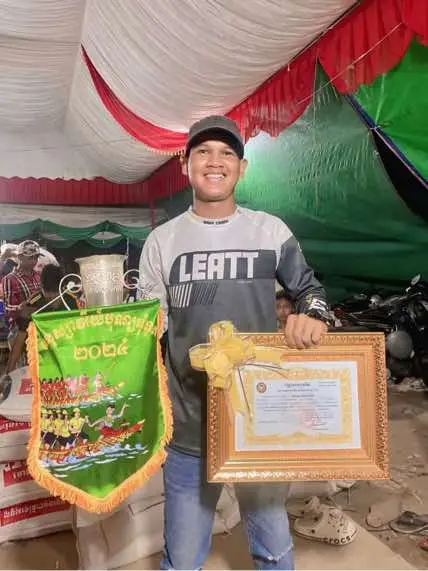 ជ័យ​យោ​ #ខ្មែរកម្ពុជាក្រោមមានជ័យ 🥰🏆🥇🌿. #អធិរាជសង្គមផ្កាយព្រឹក #ចំណុះបាយបាន😁❤️ #ទូកងកូនខ្មែរ 🇰🇭🇰🇭