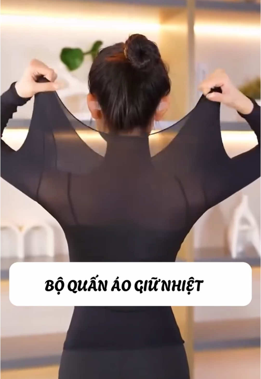 Bộ giữ nhiệt Poly 5D siêu mỏng nhẹ, siêu co giãn công nghệ Nhật Bản #bodogiunhiet #xuhuong 