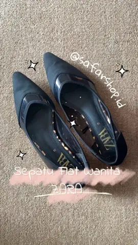 Flatshoes ZR #panseswanita #sepatuwanita #zara #berandatiktok #affiliatetiktok 