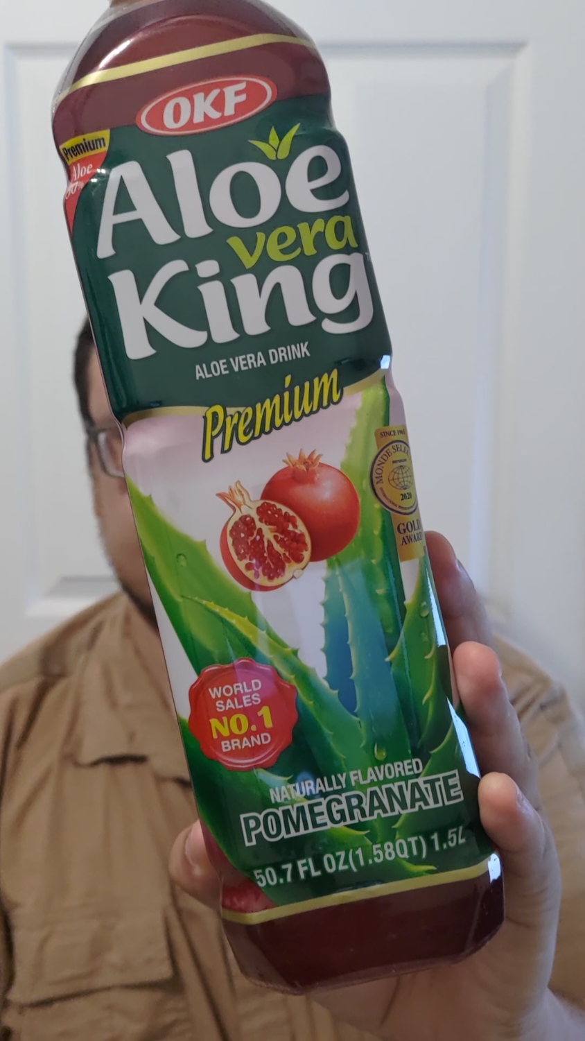 Aloe vera King. Pomegranate.#food #foodreview #drinkreview #drink 