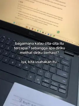 mari usahakan cita-cita itu😻🫵🏻❗️ #foryou #motivation #study #fypage #quotes 