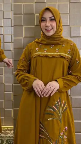 gamis amanda katun toyobo bordir#gamiskekinian #bisacod #fypシ゚viral 