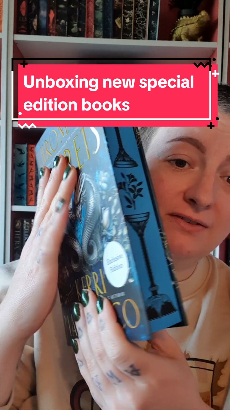 These books have been stuck in my Royal Mail redirection for a week but they're finally here 🎉 Really excited to get stuck into a sequel of pure filth #books #BookTok #booktoker #specialeditionbooks #waterstones #fantasybooktok #romantasybooks #bookunboxing 