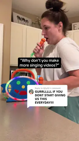 Replying to @t@yl0r They see me enjoying myself for a SECOND.. game over 🙈 #relatable #singing #MomsofTikTok #momlife #momtok #motherhood #mom #mama #kidsoftiktok #toddlersoftiktok #sahm #fyp #parents 