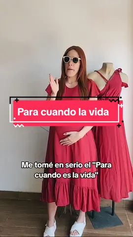 Para cuando la vida y sus peligros 😌😂😂🤣  . con traducción para los internacionales 😎 . Vestidos disponibles para maternidad y lactancia 😍♥️ #paraguay🇵🇾 #maternidad #lactanciamaterna 