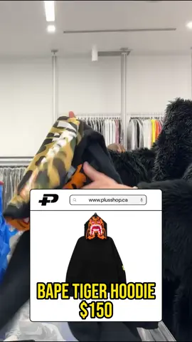 who won this BAPE HOODIE deal??? 🤔 #toronto #sneakers #sneakerhead #nike #sneakertok #hypebeast #hypebae #fyp 