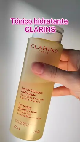 ¿Sabías que el tónico es clave para preparar la piel y mejorar la absorción de tus productos de skincare? Este Tónico hidratante de @Clarins Official es de mis favoritos 🤩🤩 Deja la piel hidratada y fresca ✨  Sin duda es un imprescindible en mi rutina de skincare 🤗🤗 #clarins #clarinsskincare #tonicohidratante #skincare #clarinslover #pielradiante #ugc #ugccreator 