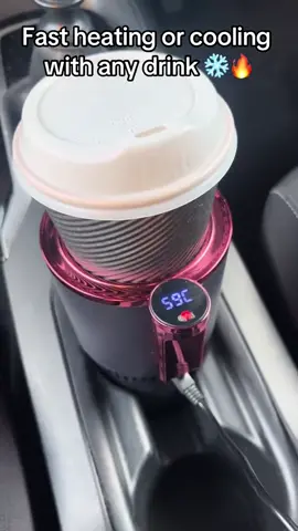 2 In1 Car Heating Cooling Cup 12V Smart Car Cup Holder Digital Temperature Display Drink Cup Warmer Cooler Mini Car Refrigerator Link in bio 😍😍 #tiktokmademebuyit #tiktokmademebuythis #tiktokfinds #fyp #foryou #viral #gadget #amazonfinds #amazonmusthaves #amazon #amazongadgets #founditonamazon #lifehacks #diy #amazonhack #musthave #amazonfavorites #amazon