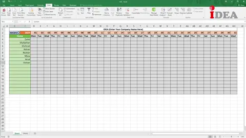 Attendance Sheet in Excel Complete tutorial | Attendance sheet | Excel complete tutorial  #excel #Exceltrick #exceltips #exceltipsandtricks #excelformula #excelforbeginners #excelforstudents #excelforsales #excelforsuccess #microsoftexcel #exceltutorial #account #finance #foryour #viral #school #teachers #university #computer #msoffice #msexcel