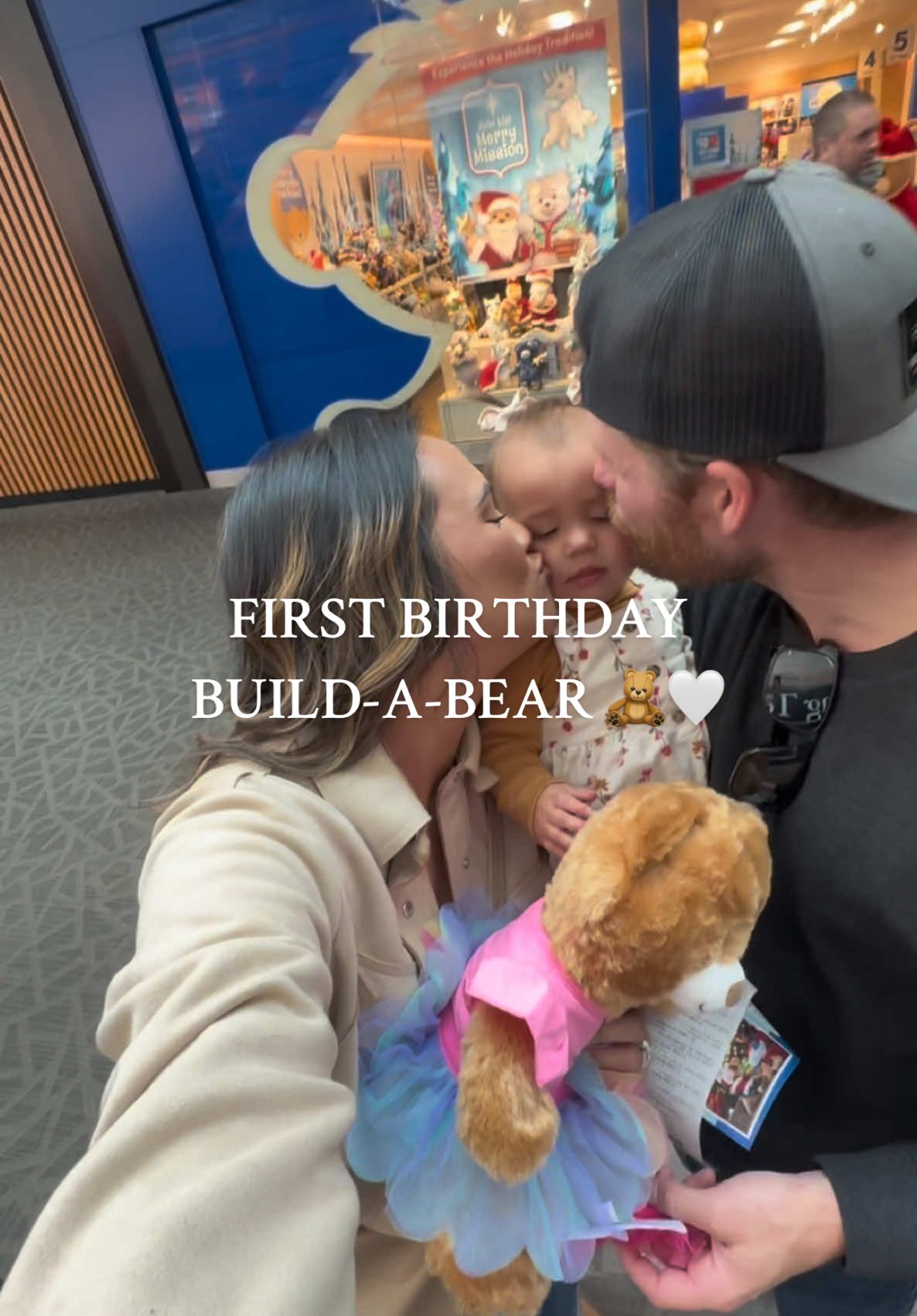 This is your sign to go to build-a-bear for your babies birthdays! #babyfirstbirthday #firstbirthday #buildabear #buildabearworkshop #1stbirthday #parenthood #firsttimemom #fyp #momtok #sahm 