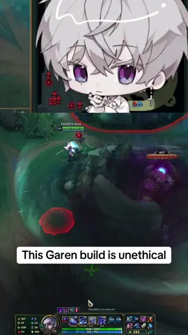 3k HP 600 MS Crit Lethality Bruiser Assassin ADC Garen ?? #leagueoflegends #leaguetiktok 