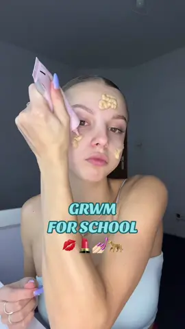 Макияж в школу 👸🏼👝#макияжвшколу #макияж #грвм #grwm #рекомендации #хочуврекомендации #GRWM 