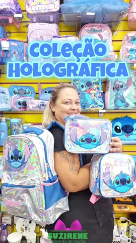 Atenção STITCHLOVERS: Coleção Holográfica 💙 STITCH 💙 está encantadora!!! Garanta já e arrase no colégio!!! Poucas unidades! 💙 Mochila Holográfica  R$ 259,90 💙 Lancheira Térmica R$ 139,90 💙 Estojo Box R$ 119,90 Oficiais e Licenciados Disney! Enviamos para todo Brasil! 11 98689 - 3708 11 91061 - 0568 #stitch #stitchlovers ##stitchlover #lovestitch #mochilastitch #estojostitch #estojoholografico #voltaasaulas #lancamento #stitchfan #stitchdisney #voltaasaulas2025 