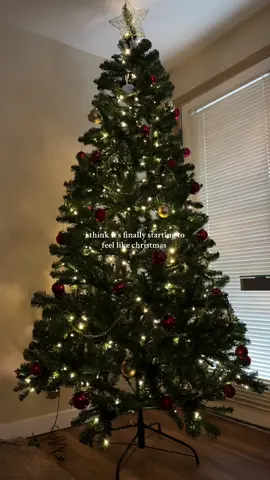 finally did the tree today:) #christmas #christmas2024  #christmasdecor #christmastiktok #christmasdecorations #christmastree #xmasdecor #fyp #fypシ #trending #creatorsearchinsights 