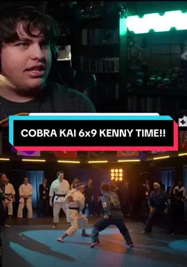 TIME FOR KENNY!!! @Netflix #cobrakai #cobrakai🐍 #miyagido #itsnotthemiyagidoway #larusso #kennypayne #reaction #reactionvideo #clips #karatekid 