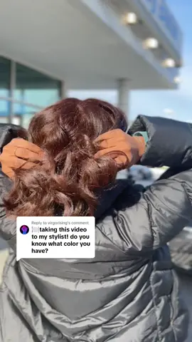 Replying to @virgorising I asked for a chocolate brown but not too dark, referenced @justineskye picture, and my stylist @Thehairlush delivered! #chocolatebrownhair #brownhair 